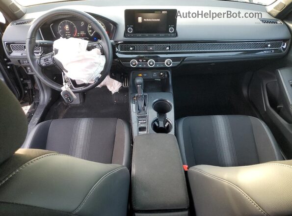 2HGFE2F56PH548098 2023 HONDA CIVIC Black Vista del salpicadero
