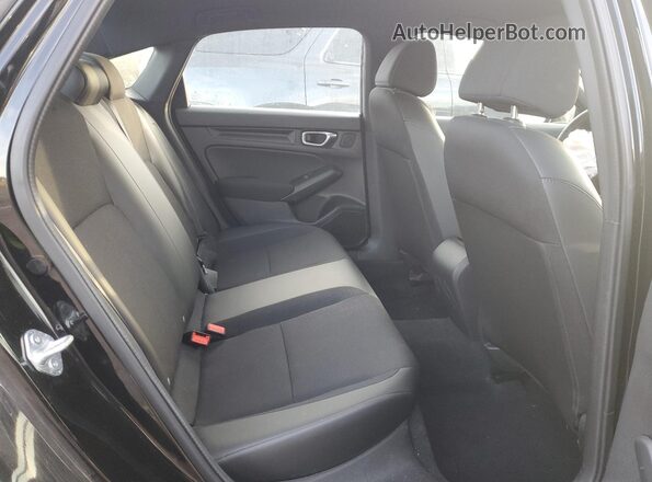 2HGFE2F56PH548098 2023 HONDA CIVIC Black Vista de los asientos traseros