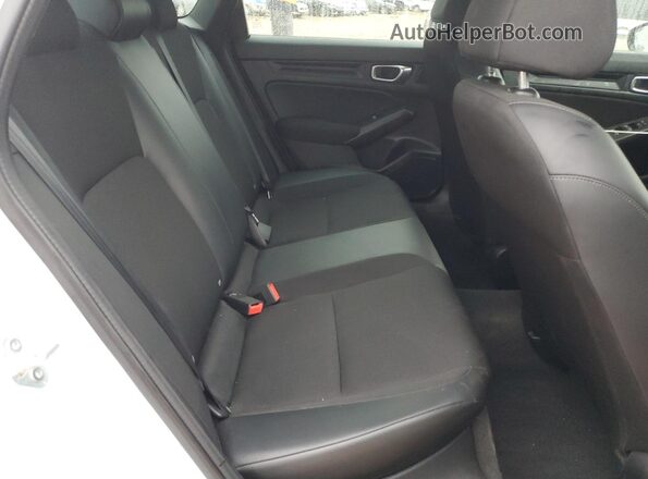 2HGFE2F56PH561417 2023 HONDA CIVIC White Widok tylnych siedzeń