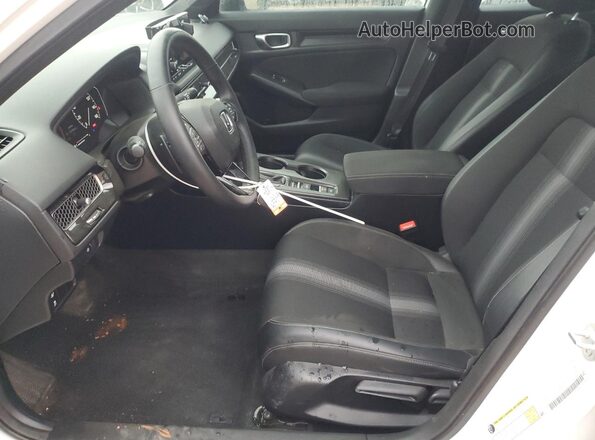 2HGFE2F56PH561417 2023 HONDA CIVIC White Widok wnętrza z przodu