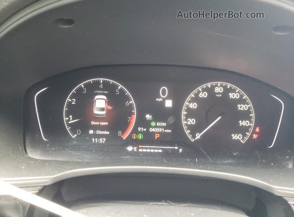 2HGFE2F56RH503732 2024 HONDA CIVIC Gray ხელსაწყოთა პანელის ხედი