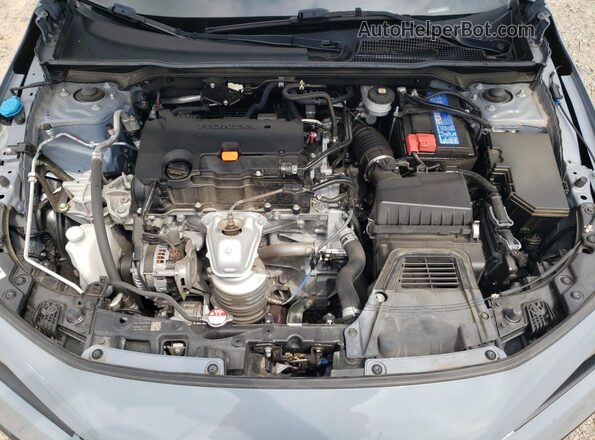 2HGFE2F56RH503732 2024 HONDA CIVIC Gray უკანა სალონის ხედი
