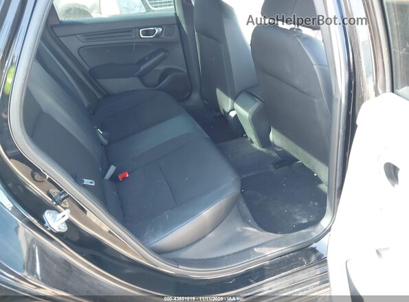 2HGFE2F57NH544090 2022 HONDA CIVIC Black VIN კოდის სტიკერის ხედი