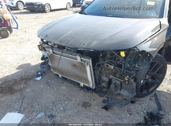 2HGFE2F57NH544090 2022 HONDA CIVIC Black წინა ხედი