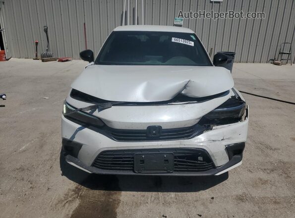 2HGFE2F57PH510573 2023 HONDA CIVIC White Դիմացի տեսք