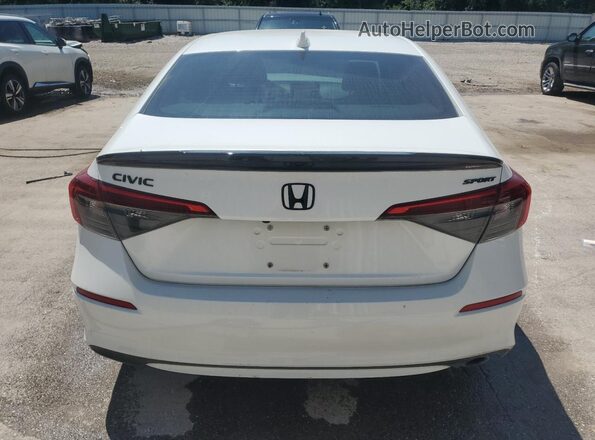 2HGFE2F57PH510573 2023 HONDA CIVIC White Հետևի տեսք