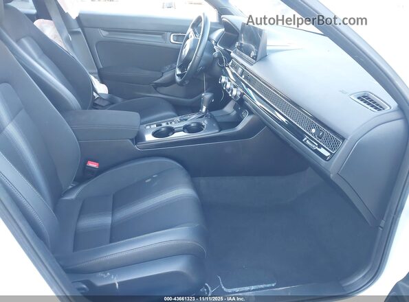2HGFE2F58PH547311 2023 HONDA CIVIC White წინა სალონის ხედი