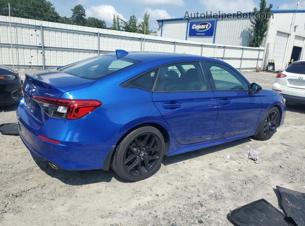 2HGFE2F58RH587844 2024 HONDA CIVIC Blue Tył prawy