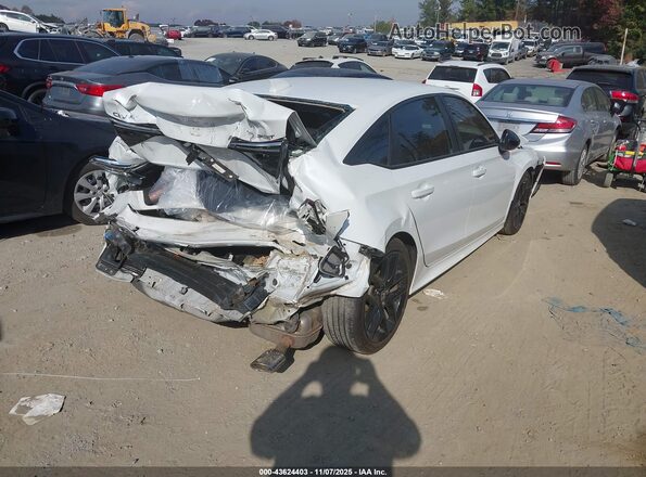 2HGFE2F5XNH512282 2022 HONDA CIVIC White უკანა მარჯვენა