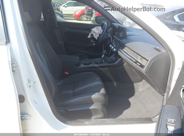 2HGFE2F5XNH512282 2022 HONDA CIVIC White წინა სალონის ხედი