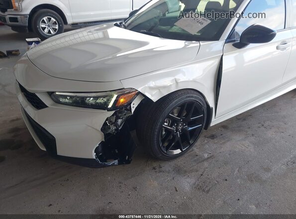 2HGFE4F84TH318348 2026 HONDA CIVIC White Դիմացի տեսք
