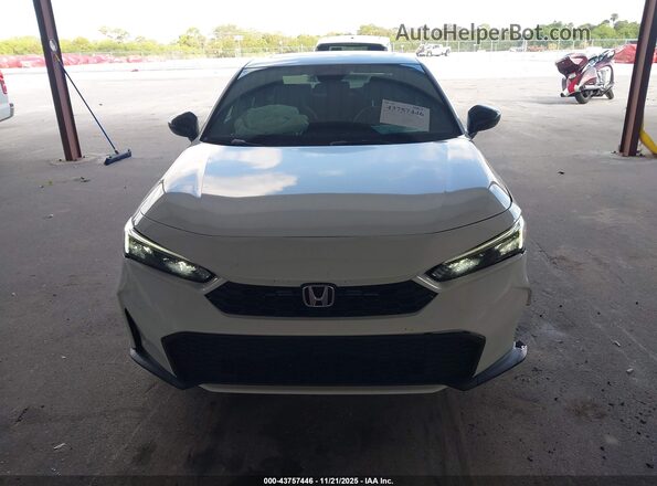 2HGFE4F84TH318348 2026 HONDA CIVIC White Սարքավորումների վահանակի տեսք