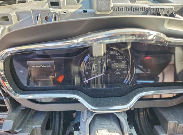 2LMHJ5AT0GBL01656 2016 LINCOLN MKT White Widok zestawu wskaźników