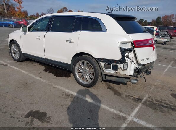 2LMHJ5AT2KBL00694 2019 LINCOLN MKT White Trasero izquierdo