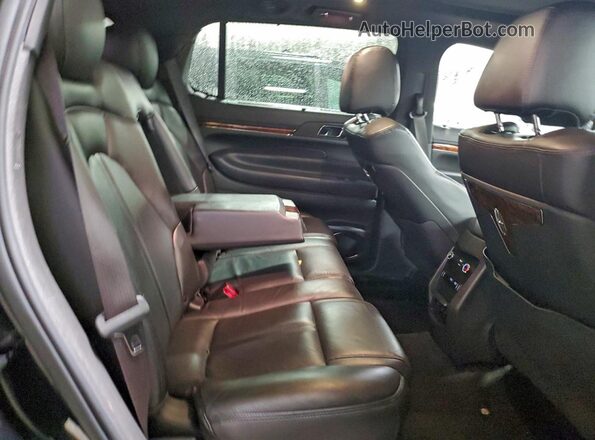 2LMHJ5NK0HBL01207 2017 LINCOLN MKT Black Rear seats view