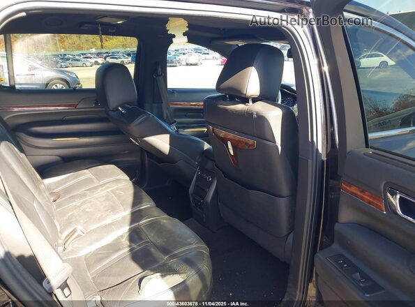 2LMHJ5NK1KBL00980 2019 LINCOLN MKT Black Widok naklejki z numerem VIN