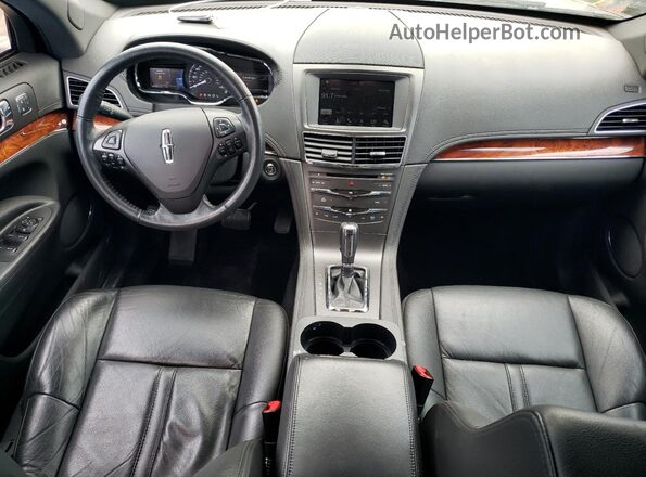 2LMHJ5NK3KBL04481 2019 LINCOLN MKT Black Вид панелі приладів