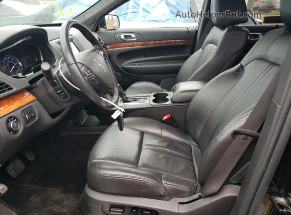 2LMHJ5NK3KBL04481 2019 LINCOLN MKT Black Вид салону спереду
