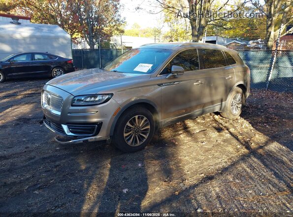 2LMPJ6J90LBL35144 2020 LINCOLN NAUTILUS Brown Front left