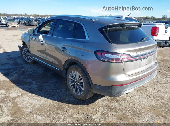 2LMPJ6J90MBL14022 2021 LINCOLN NAUTILUS Brown უკანა მარცხენა