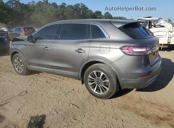 2LMPJ6J91MBL00503 2021 LINCOLN NAUTILUS Gray Trasero izquierdo