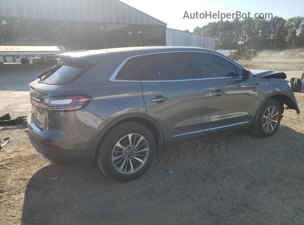 2LMPJ6J91MBL00503 2021 LINCOLN NAUTILUS Gray Trasero derecho
