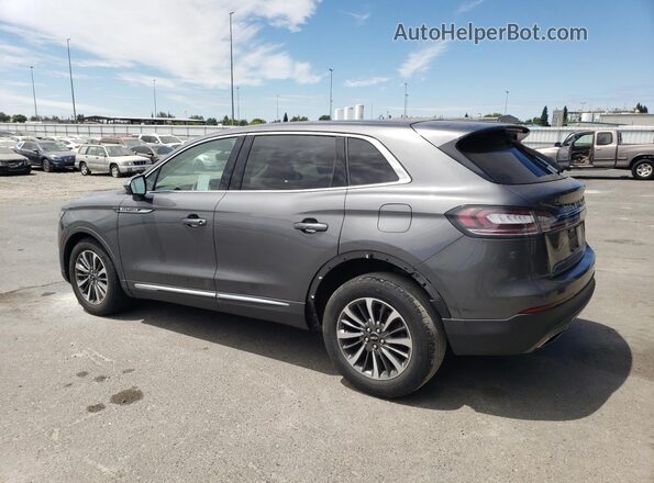 2LMPJ6J91NBL25824 2022 LINCOLN NAUTILUS Gray უკანა მარცხენა
