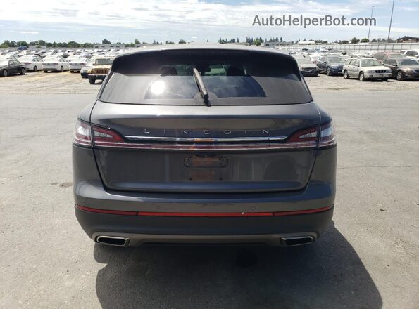 2LMPJ6J91NBL25824 2022 LINCOLN NAUTILUS Gray უკანა ხედი