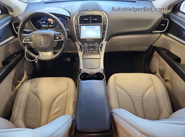 2LMPJ6J97LBL01654 2020 LINCOLN NAUTILUS White წინა პანელის ხედი