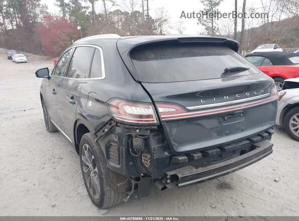 2LMPJ6K90NBL05174 2022 LINCOLN NAUTILUS Black Rear left