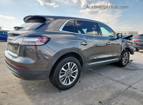 2LMPJ6K91LBL14060 2020 LINCOLN NAUTILUS Gray Rear right