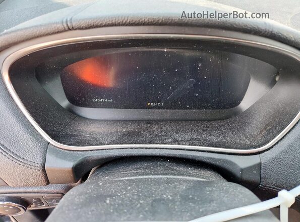 2LMPJ6K91LBL14060 2020 LINCOLN NAUTILUS Gray Instrument cluster view