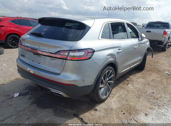 2LMPJ6K95LBL04244 2020 LINCOLN NAUTILUS Silver Задня права чверть
