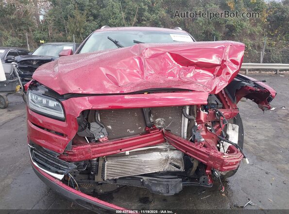 2LMPJ6K97KBL15969 2019 LINCOLN NAUTILUS Red Rear interior view