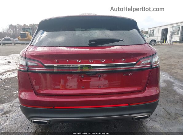 2LMPJ6K97KBL15969 2019 LINCOLN NAUTILUS Red 