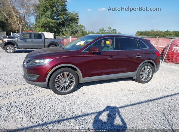 2LMPJ6LR3JBL43183 2018 LINCOLN MKX Burgundy 