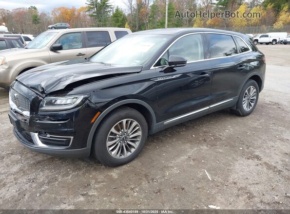 2LMPJ8J95LBL11143 2020 LINCOLN NAUTILUS Black Передня ліва чверть