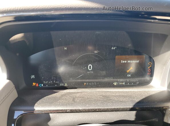 2LMPJ8J9XMBL17263 2021 LINCOLN NAUTILUS Black Вид щитка приладів
