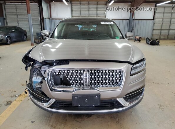 2LMPJ8K92LBL11616 2020 LINCOLN NAUTILUS Tan Widok z przodu
