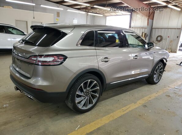 2LMPJ8K92LBL11616 2020 LINCOLN NAUTILUS Tan Tył prawy