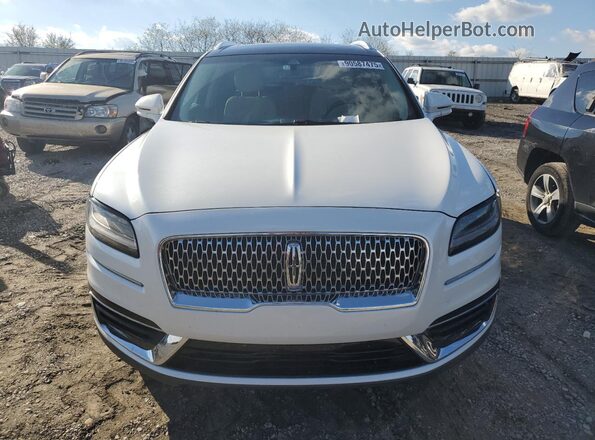 2LMPJ8K92LBL13804 2020 LINCOLN NAUTILUS White Вид спереду