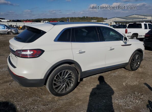 2LMPJ8K92LBL13804 2020 LINCOLN NAUTILUS White Задня права чверть