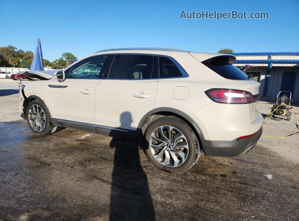 2LMPJ8K99MBL09251 2021 LINCOLN NAUTILUS Beige Trasero izquierdo