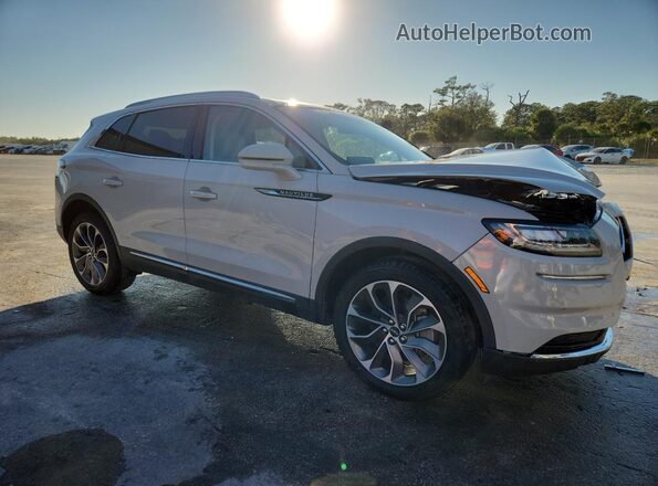 2LMPJ8K99MBL09251 2021 LINCOLN NAUTILUS Beige Delantero derecho