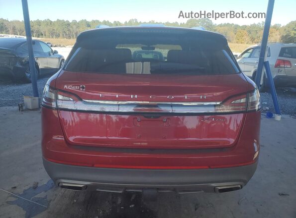 2LMPJ8KP0LBL02055 2020 LINCOLN NAUTILUS Red Rear view