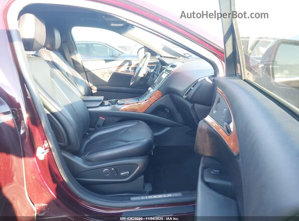 2LMPJ8KP4LBL04343 2020 LINCOLN NAUTILUS Burgundy Вид салону спереду