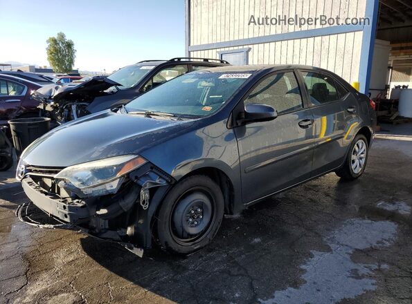 2T1BURHE1GC612211 2016 TOYOTA LL Gray 
