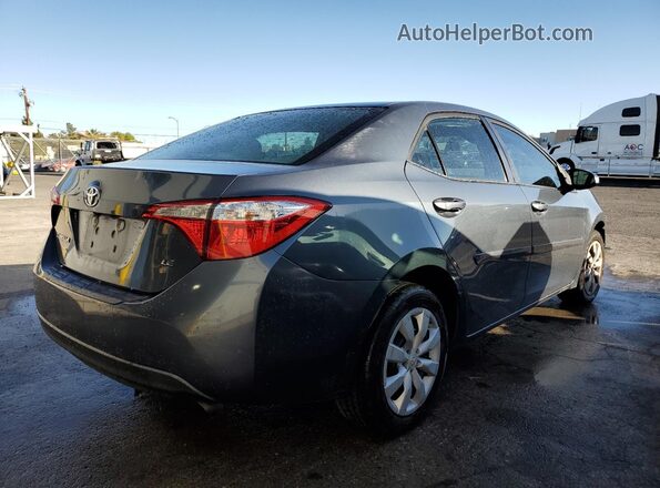 2T1BURHE1GC612211 2016 TOYOTA LL Gray 