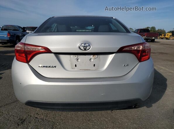 2T1BURHE4JC033656 2018 TOYOTA LL Silver Widok z tyłu