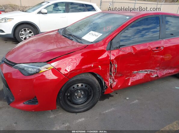 2T1BURHE7JC073245 2018 TOYOTA LL Red Вид спереду